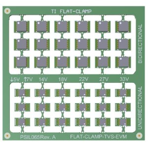 FLAT-CLAMP-TVS-EVM, Средства разработки интерфейсов TVSxx0x Precision Surge Protection Diode Adaptor Board Evaluation Module