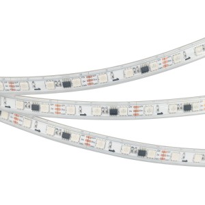 Лента SPI-5000P-5060-60 12V Cx3 RGB (12mm, 14.4W/m, IP66) (Arlight, Закрытый, IP66)