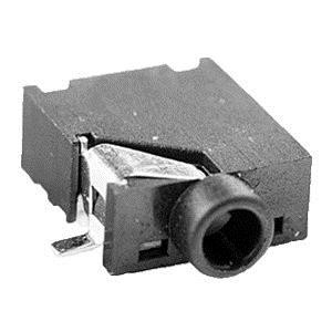 MJ1-2510-SMT-TR, Телефонные разъемы audio jack, 2.5 mm, rt, mono, SMT, T&R package