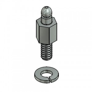 16-002190E, Корпуса разъемов D-Sub  LOCKING KIT SCREW-IN-BOLT