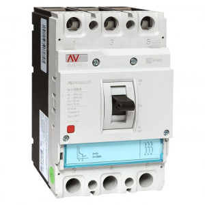 Выключатель автоматический 3п 250А 50кА AV POWER-2/3 ETU2.0 AVERES mccb-23-250-2.0-av