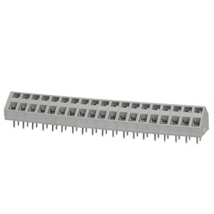 TBL007A-500-19GY, Фиксированные клеммные колодки Terminal block, screwless, 5.00, 45 , 19, Gray