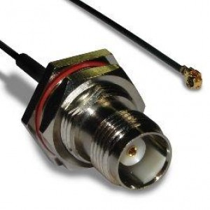 336203-12-0300, Соединения РЧ-кабелей TNC Jack-AMC RA Plug 113mm Cable, 300mm