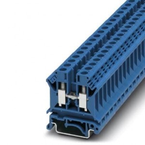 3004977, Клеммные колодки для DIN-рейки UK 6 N BU 8.2mm FEED-THRU BLUE