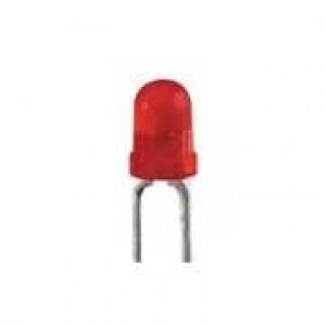 WP710A10SRD14V, Стандартные светодиоды - Сквозного монтажа Red 100mcd 640nm 40 deg 14V resistor