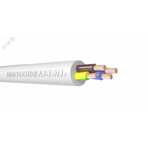 Провод ПВС 3х2,5+1x2,5 ТРТС 4007