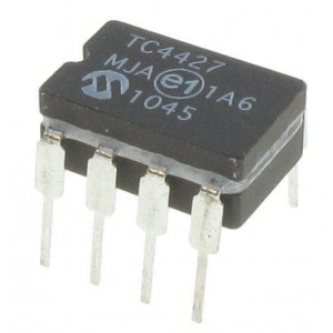 TC4427MJA, Драйверы для управления затвором 1.5A Dual MOSFET Dr Non-Inverting CDIP8