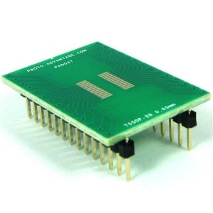 PA0037, Панели и адаптеры TSSOP-28 to DIP-28 SMT Adapter