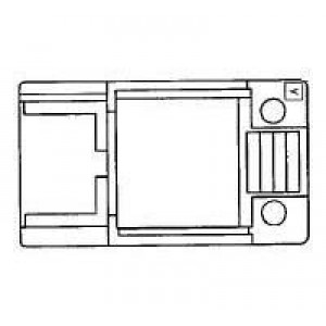 316455-1, Штыревые и гнездовые соединители UMNL Strn Relief 2 REQ PER HSG