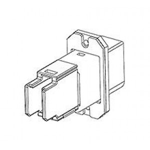 106250-0231, Волоконно-оптические соединители MXC-MT ADAPTER 1-PORT 8.3mm PITCH