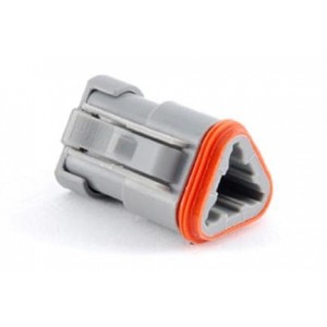 AT06-3S-MM01, Автомобильные разъемы Plug 3 Way End Cap Reduced Dia. Seal