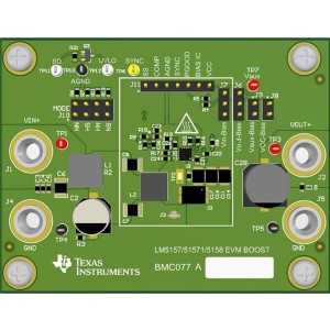 LM5157EVM-BST, Средства разработки интегральных схем (ИС) управления питанием LM5157 boost converter evaluation module