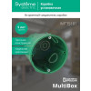 Коробка установочная 68(65)х60мм IP30 для сплошных стен SE IMT35101